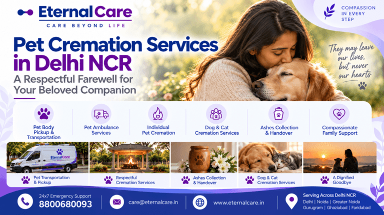 Pet Cremation Services in Delhi NCR